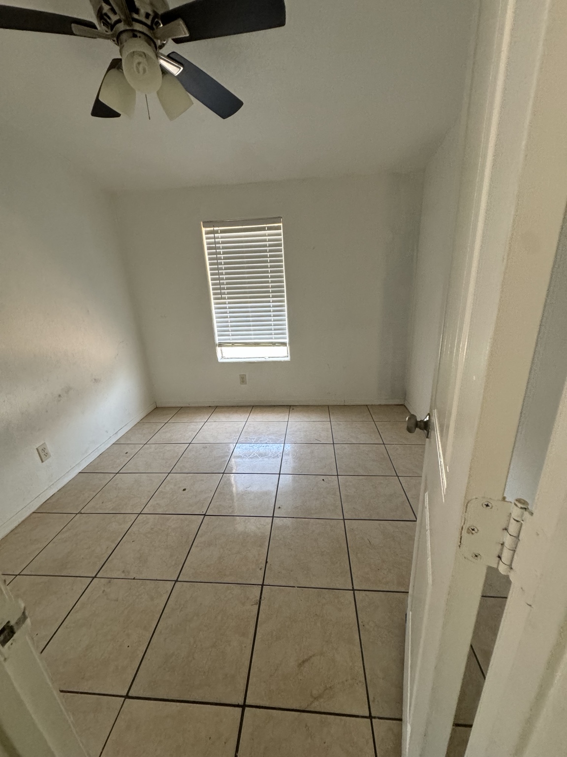 Empty room after cleanout